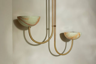 Jade Onyx & Brass detail