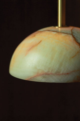 Marz Designs Aurelia Jade Onyx Pendant Detail