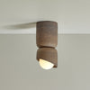 Marz Designs Terra 1.5 Surface Sconce - Clay, White Frosted