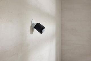 Marz Designs Terra 1 Slate articulating spotlight, side view.