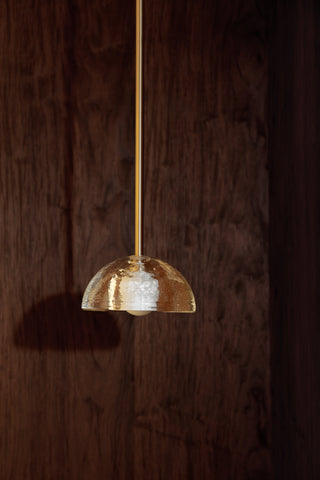 Marz Designs Aurelia Cast Glass & Brass Sconce