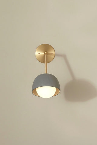 Marz Designs Terra articulating brass wall sconce