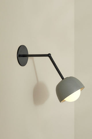 Marz Designs Terra Articulating Wall Sconce - Fog Brushed Black