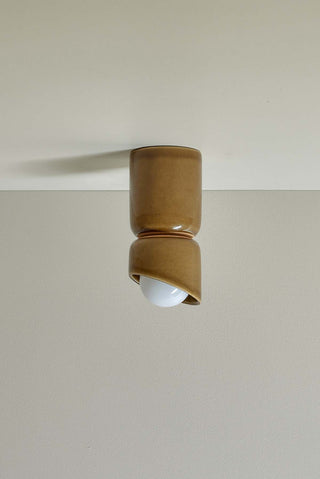 Marz Designs Terra Sconce in Chartreuse Opal