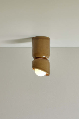 Marz Designs Terra 1.5 Surface Sconce in Chartreuse Opal