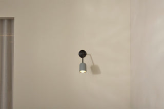 Marz Designs Terra 1 articulating wall light in brushed black