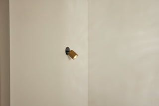Marz Designs Terra 1 articulating wall light, chartreuse finish