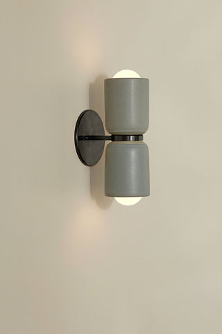 Marz Designs Terra 2 Wall Light in Fog Brushed Black