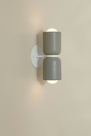 Marz Designs Terra 2 Wall Light - Fog White Satin