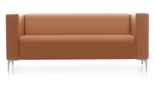 Mona Sofa 2 Seater Standard - Brown Leather Couch