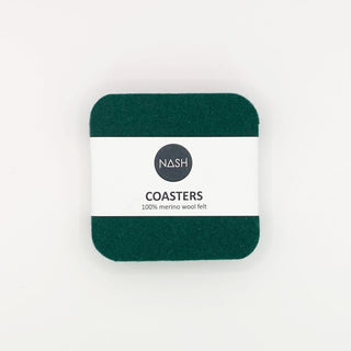 NASH Forest Green Square Coaster