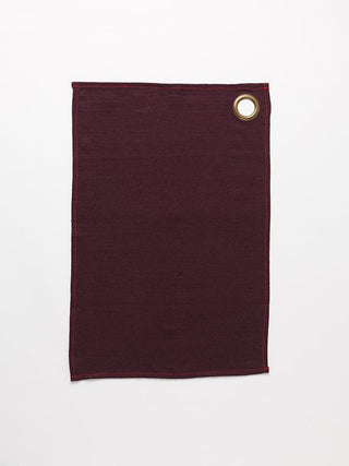 NASH Vor Aubergine flat fabric with eyelet