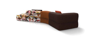 PUFFALOmodlounges coloured sectional sofa