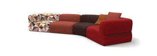 PUFFALO mod lounge sofa in multi-color design
