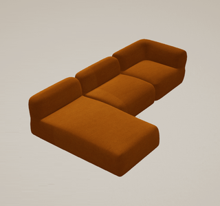 Puffalo Deluxe Sectional Sofa Configuration 5