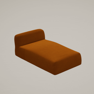 Orange Single Extended Seat