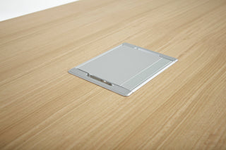 Table 733 with built-in power outlet