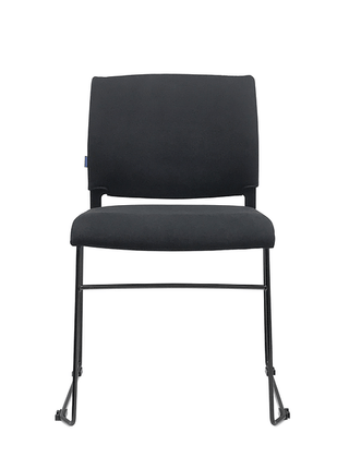 Black office chair.