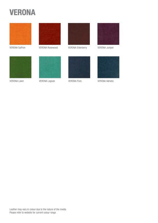 Saffron, Rosewood, Elderberry, Juniper, Lawn, Lagoon, Tuna, and Armada