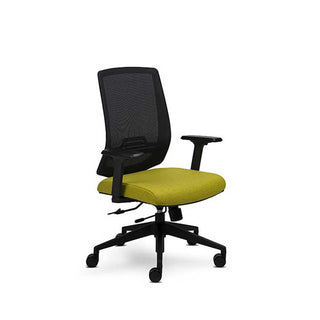 Green mesh office chair