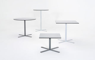 modern tables in various shapes and sizes