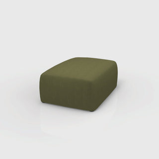 Green Slim Ottoman