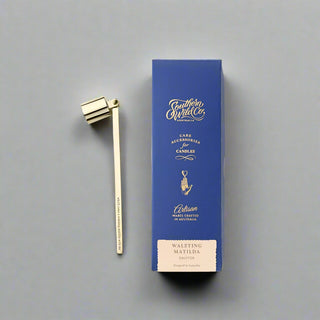Candle snuffer & box - Waltzing Matilda