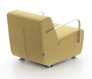 AURA_27 Modern Yellow Armchair