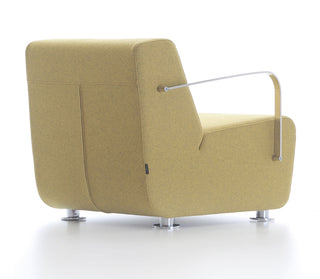 AURA_31 Modern Yellow Armchair