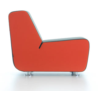 Modern red armchair