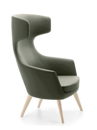 AdvantaDelphiHush_5 green high-back chair
