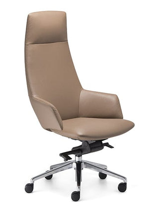 AdvantaWING-573 high-back leather office chair