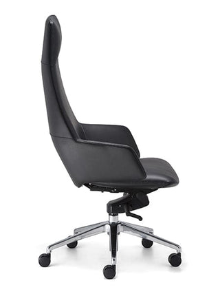 AdvantaWING-580 black leather office chair
