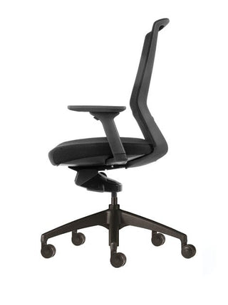 Advanta Aveya task chair, black mesh & frame