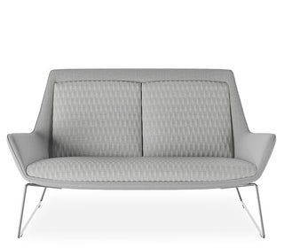 Aquila Two-Seater Lounge Sofa in Gray