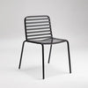 BOMBALA outdoor chair, black metal frame