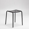 BOMBALA Low Stool - Black Outdoor Stool