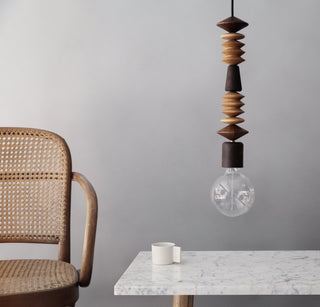 BrightBeads Africa pendant lamp in situ