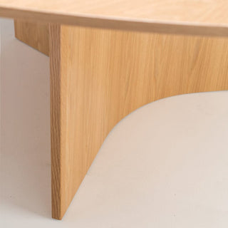 Caldera 3 wooden table leg detail