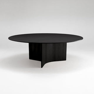 Caldera9 black round coffee table