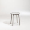 Didier Fable Out Low Stool - Gray Modern Stool