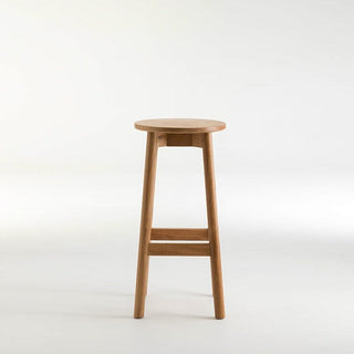 Didier Fable oak high stool