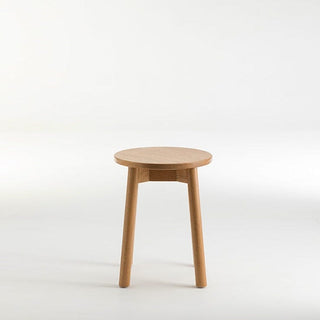 Didier Fable oak low stool