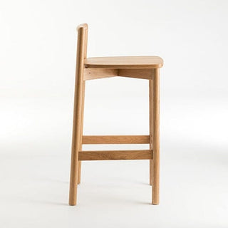 Didier Fable oak high chair side view