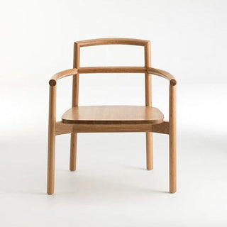 Didier Fable oak lounge chair