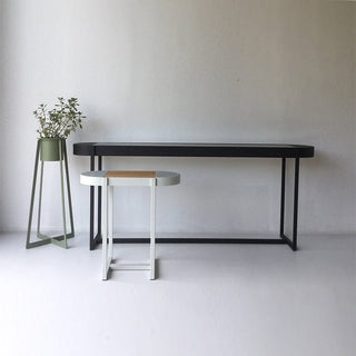 Domfred modern furniture set with table and plant stand