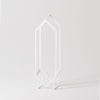 White geometric sculpture, Jex5