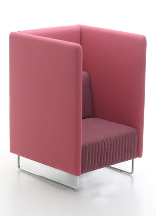 MONAHIGH_14 pink soundproof office chair