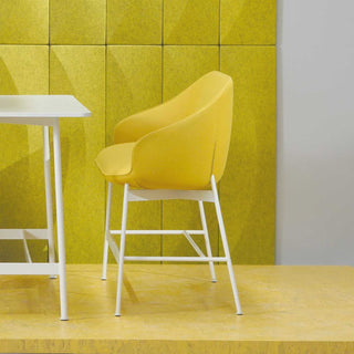 Marina Mini Bar Stool Set - Yellow Modern Bar Stool