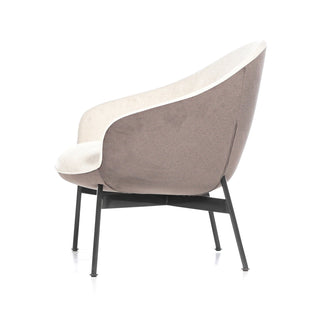 Marina Armchair with 4 legs, side view